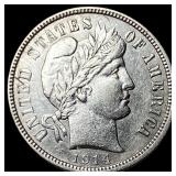 1914-D Silver Barber Dime CLOSELY UNCIRCULATED