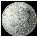 1896-S Silver Morgan Dollar LIGHTLY CIRCULATED