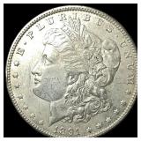 1891 Silver Morgan Dollar UNCIRCULATED