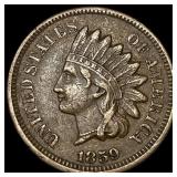 1859 Copper-Nickel Indian Head Cent CLOSELY UNCIRC