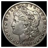 1891-O Silver Morgan Dollar NEARLY UNCIRCULATED