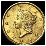 1851-C Gold $1 Liberty Head UNCIRCULATED