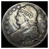 1831 Capped Bust Half Dollar LIGHTLY CIRCULATED