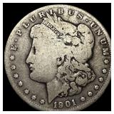 1901-O Silver Morgan Dollar NICELY CIRCULATED