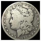 1893-O Silver Morgan Dollar NICELY CIRCULATED