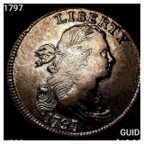 1797 Draped Bust Large Cent LIGHTLY CIRCULATED