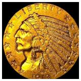1913 Indian Head Half Eagle $5 Gold UNCIRCULATED