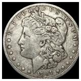 1891-O Silver Morgan Dollar LIGHTLY CIRCULATED