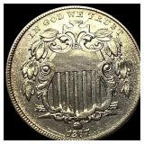 1867 Shield Nickel HIGH GRADE