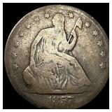 1857 Seated Liberty Half Dollar NICELY CIRCULATED
