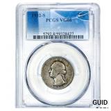 1932-S Washington Silver Quarter PCGS VG08