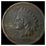 1876 Indian Head Cent CLOSELY UNCIRCULATED