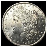 1885-O Silver Morgan Dollar GEM BU