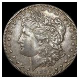 1891-CC Silver Morgan Dollar NEARLY UNCIRCULATED