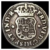 1750-M Silver 1 Real Mexico Mint LIGHTLY CIRCULATE