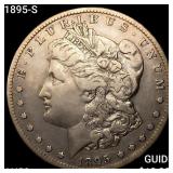 1895-S Morgan Silver Dollar CLOSELY UNCIRCULATED