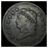 1810 Classic Head Large Cent NEARLY UNCIRCULATED