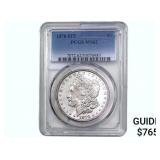 1878 8TF Morgan Silver Dollar PCGS MS62