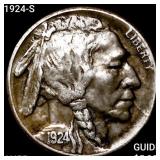 1924-S Buffalo Nickel HIGH GRADE