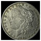 1891-O Silver Morgan Dollar CLOSELY UNCIRCULATED