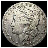 1890-CC Silver Morgan Dollar LIGHTLY CIRCULATED