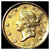 1853 Gold $1 Type 1 UNCIRCULATED