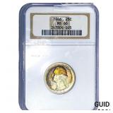 1946 Washington Silver Quarter NGC MS66