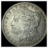 1891-O Silver Morgan Dollar NEARLY UNCIRCULATED