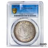 1897-O Morgan Silver Dollar PCGS AU55