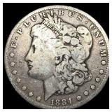 1884 Morgan Silver Dollar NICELY CIRCULATED