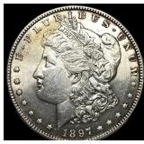 1897 Morgan Silver Dollar CHOICE BU