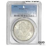 1890 Morgan Silver Dollar PCGS MS64