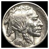 1917-D Buffalo Nickel CLOSELY UNCIRCULATED