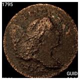 1795 Liberty Cap Half Cent NICELY CIRCULATED