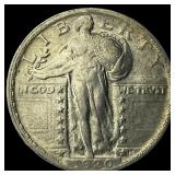 1920 Standing Liberty Quarter NEARLY UNCIRCULATED