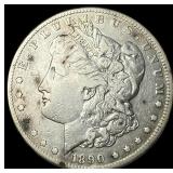 1890-CC Silver Morgan Dollar NEARLY UNCIRCULATED
