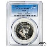 1956 Franklin Half Dollar PCGS PR66 DCAM