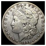 1896-S Silver Morgan Dollar LIGHTLY CIRCULATED