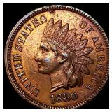 1880 Indian Head Cent CLOSELY UNCIRCULATED
