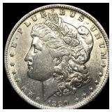 1890-O Silver Morgan Dollar CHOICE AU