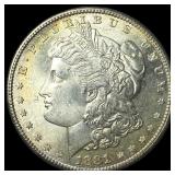 1881-S Silver Morgan Dollar GEM BU