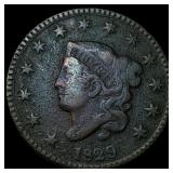 1829 Coronet Head Large Cent LIGHTLY CIRCULATED