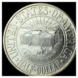 1936 Silver York County Commemorative Half Dollar
