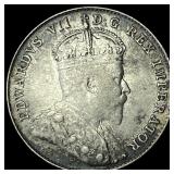 1906 Canada Silver 10 Cents NEARLY UNCIRCULATED