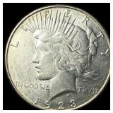1923-S Silver Peace Dollar UNCIRCULATED
