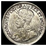1920 Canada Silver 10 Cents CLOSELY UNCIRCULATED