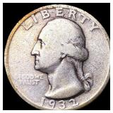 1932-S Silver Washington Quarter NICELY CIRCULAT