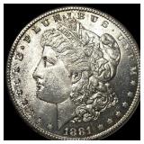 1881-S Silver Morgan Dollar CHOICE BU