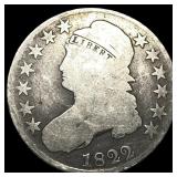 1822 Capped Bust Half Dollar NICELY CIRCULATED