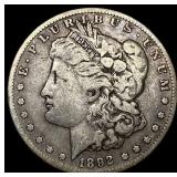 1892-S Silver Morgan Dollar LIGHTLY CIRCULATED